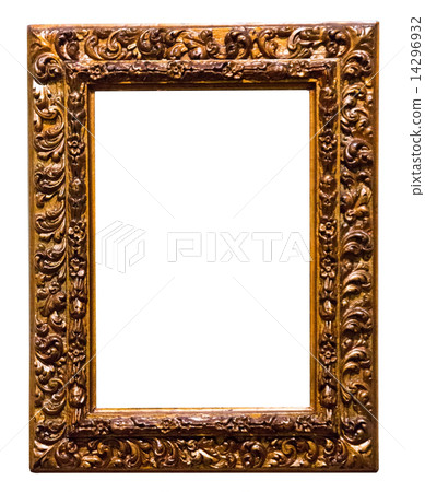 Vintage golden picture frame Vintage golden picture frame 14296932