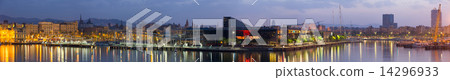 panorama of Port of Barcelona. Catalonia 14296933