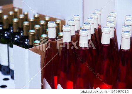 bottles at the wine shop 14297015