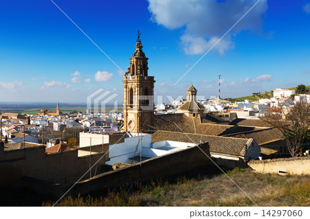 View of Osuna with church.  Andalucia 14297060
