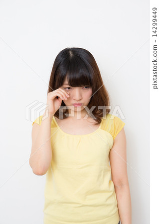 Sad woman 14299449
