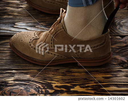 Suede brogue shoe Suede brogue shoe 14301602