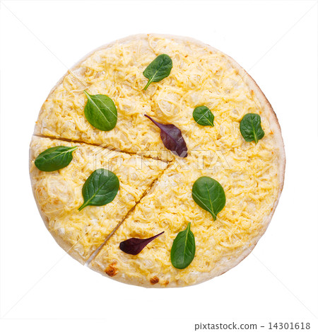 Pizza top view 14301618