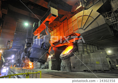 Pouring of liquid metal 14302358