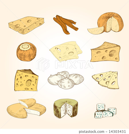 Cheese collection. Cheese collection. 14303431