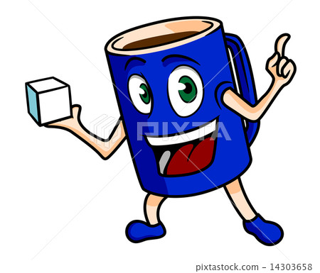 Cartoon tea cup Cartoon tea cup 14303658