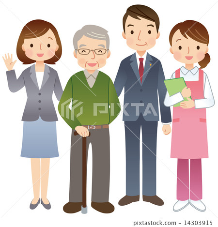 Administrative scrivener who supports the elderly 14303915