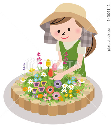 Gardening ladies 14304141