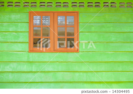 ancient wooden window ancient wooden window 14304495