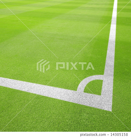 Football field corner 14305158