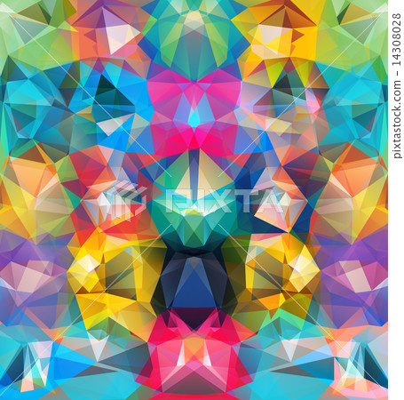 Abstract geometric background 14308028