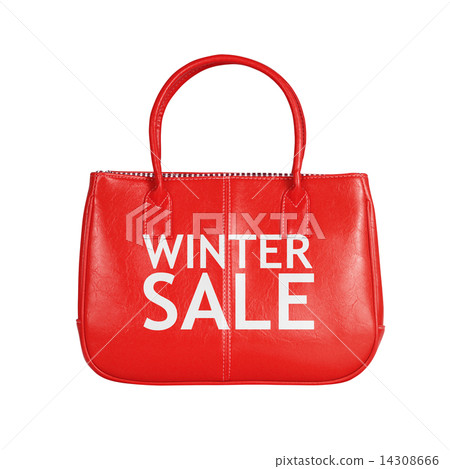 Sale bag design element isolated on white Sale bag design element isolated on white 14308666
