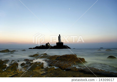 southernmost point of India. Comorin or Kanyakumari, Tamilnadu 14309017