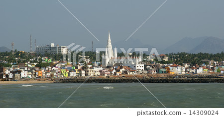 southernmost point of India. Comorin or Kanyakumari, Tamilnadu, 14309024