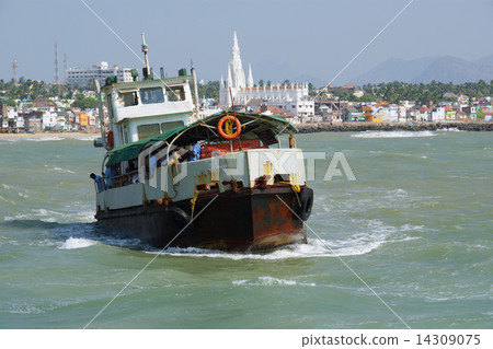southernmost point of India. Comorin or Kanyakumari, Tamilnadu 14309075