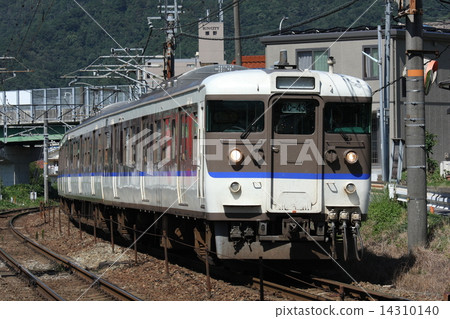 JR West 115 series constitution improvement car 14310140