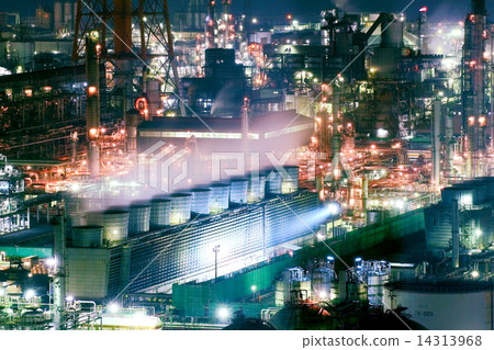 四日市綜合體的夜景 14313968