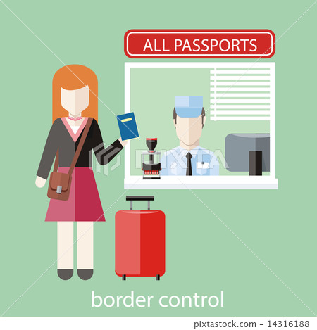 Border control concept Border control concept 14316188