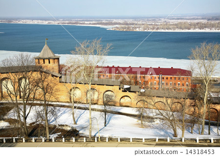 Spring Kremlin Nizhny Novgorod Spring Kremlin Nizhny Novgorod 14318453