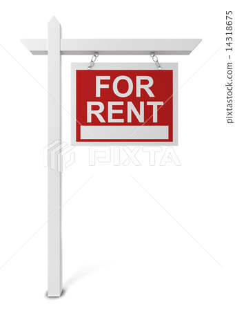 House for rent sign House for rent sign 14318675