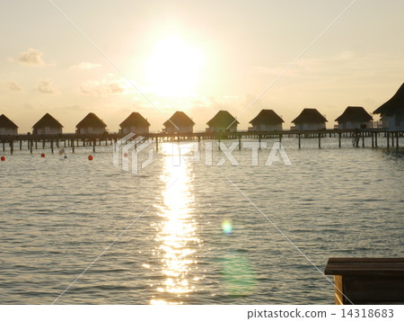 Sunset of Maldives Sunset of Maldives 14318683