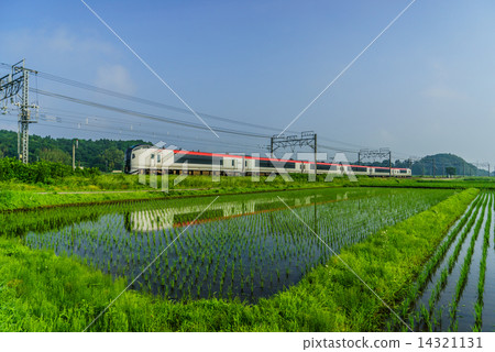 春天農村風景在千葉 14321131