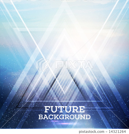 Abstract triangle future vector background - Stock Illustration ...