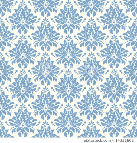 Damascus pattern. Seamless vintage background. Vector Damascus pattern. Seamless vintage background. Vector 14321608