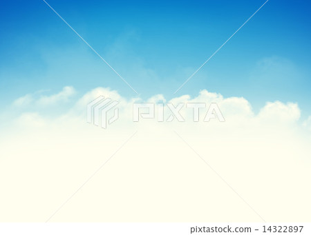 Blue sky and clouds background 14322897