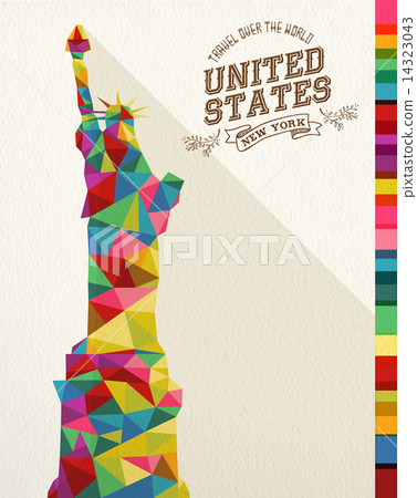 Travel USA landmark polygonal monument Travel USA landmark polygonal monument 14323043