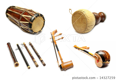 Set of Traditional Thai musical instruments Set of Traditional Thai musical instruments 14327259