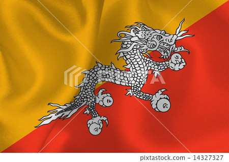 不丹國旗 不丹國旗 14327327