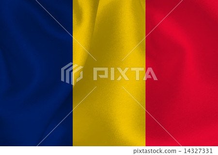 乍得國旗 14327331