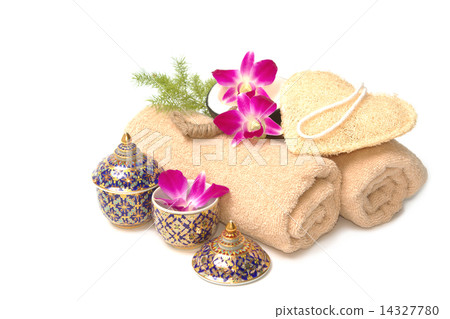 Thai spa massage setting Thai spa massage setting 14327780