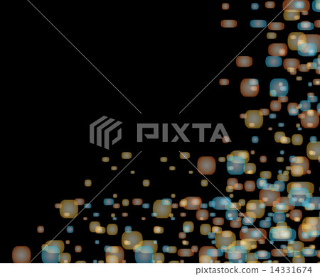 四邊形方形泡沫黑色背面 14331674