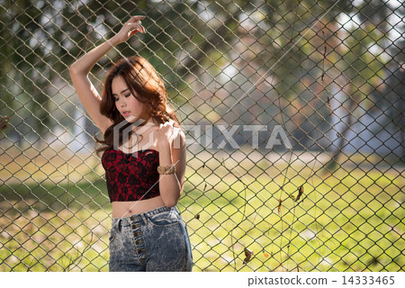 pretty girl in sunshine day 14333465