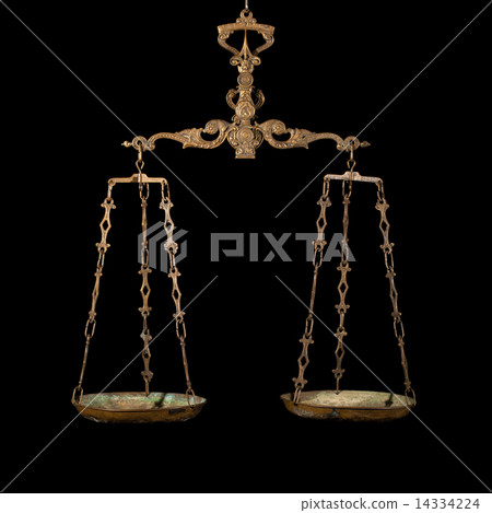 Antique weighing scale 14334224
