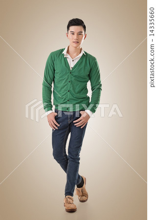 Handsome young Asian man 14335660