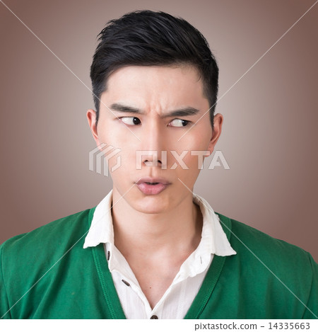 Funny facial expression Funny facial expression 14335663