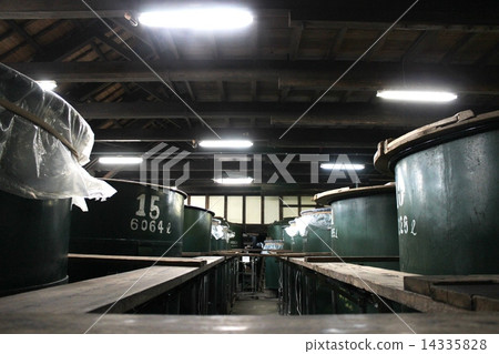 Sake brewery tank 14335828