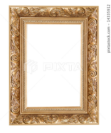 carved frame isolated carved frame isolated 14335912