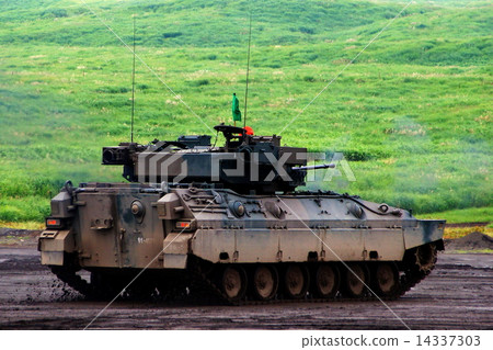 輕虎89式裝甲戰鬥機89 FV 2014富士一般火力練習 14337303