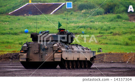 輕虎89式裝甲戰鬥機89 FV 2014富士一般火力練習 14337304