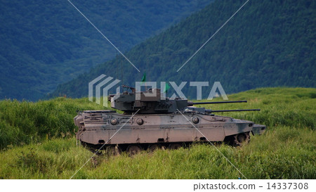 輕虎89式裝甲戰鬥機89 FV 2014富士一般火力練習 14337308