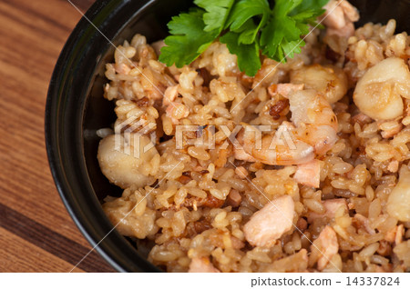 Shrimps risotto Shrimps risotto 14337824