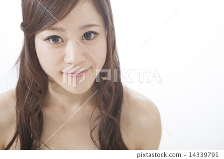 A woman with a smile A woman with a smile 14339791