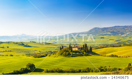 Tuscany at spring 14340675