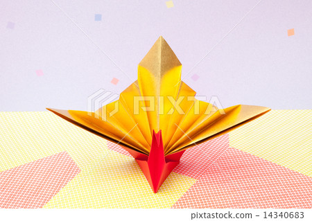 金色慶祝起重機 金色慶祝起重機 14340683