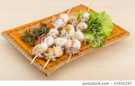 Grilled cuttlefish Grilled cuttlefish 14343297