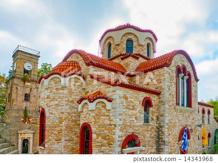 Agios Lavrendios on Pilion mountain in Greece 14343968